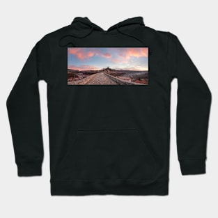 Tsarevets fortress in Veliko Tarnovo, Bulgaria at sunrise Hoodie